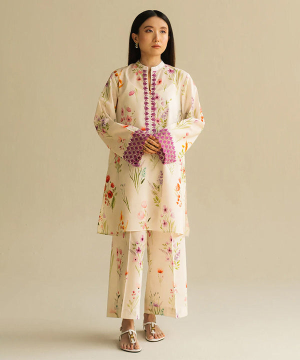 Lawn - 2PC Printed -1536